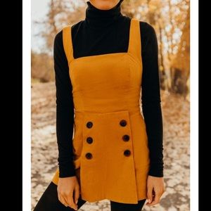 UO Daley cord skort romper